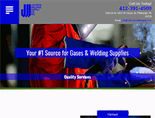 Tablet Screenshot of jacksonweldingsup.com